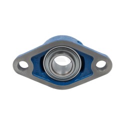 PALIER APPLIQUE OVALE (2 FIXATIONS) UCFL206
