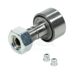 CAM FOLLOWER ON THREADED AXLE (INCLUDING NUT)