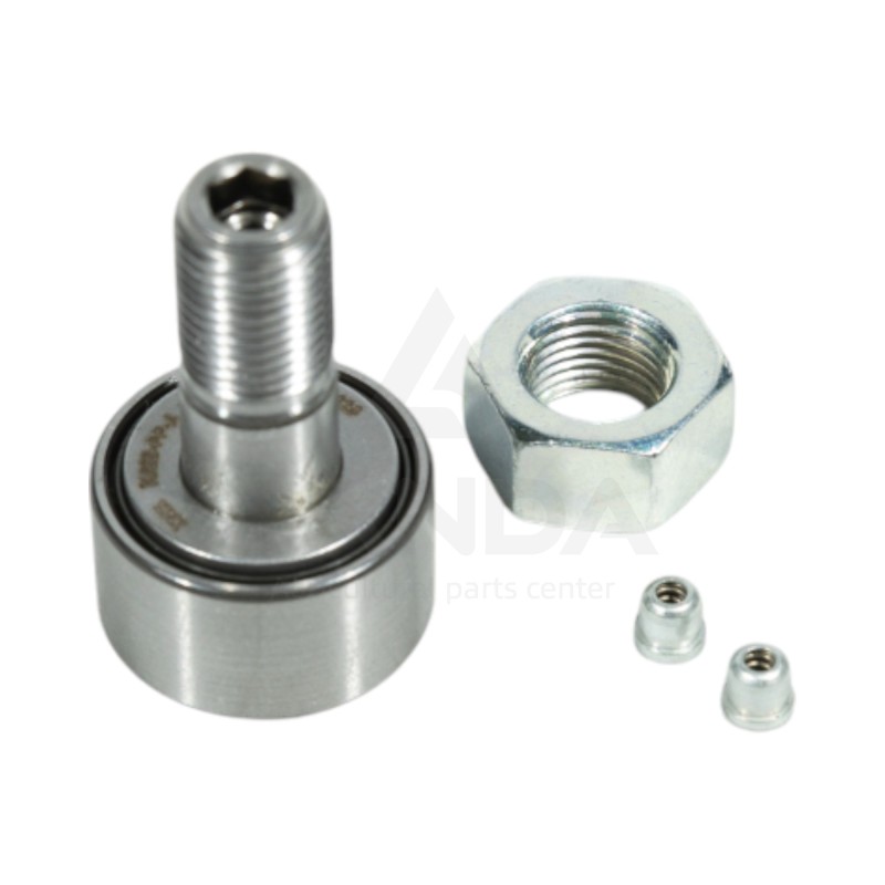 CAM FOLLOWER ON THREADED AXLE (INCLUDING NUT)
