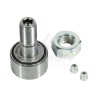 CAM FOLLOWER ON THREADED AXLE (INCLUDING NUT)