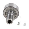 CAM FOLLOWER ON THREADED AXLE