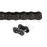 CHAINE A ROULEAUX ASA100 (Le metre / Cdt 5m)