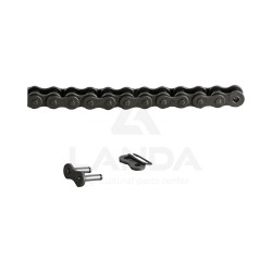 CHAINE A ROULEAUX ASA50HV (Le metre / Cdt 5m)