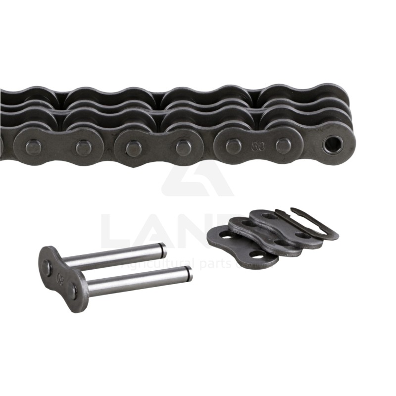 CADENA DE RODILLOS ASA80-2 (Metros / Cant. 5m)