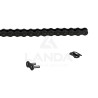CHAINE A ROULEAUX 10B-1 (Le metre / Cdt 5m)