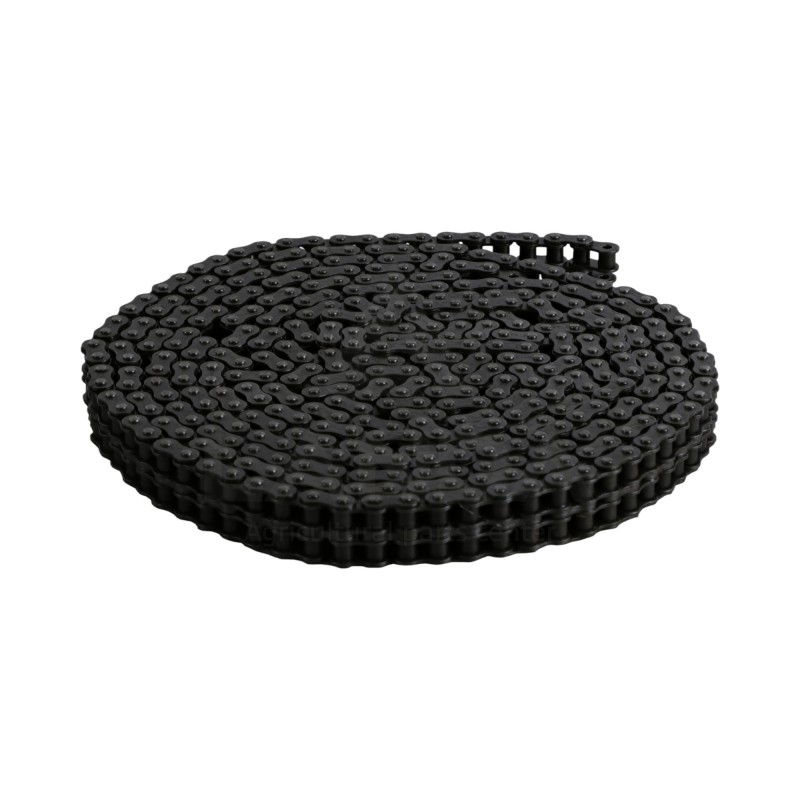 CHAINE DOUBLE A ROULEAUX 08B-2 (Le metre / Cdt 5m)