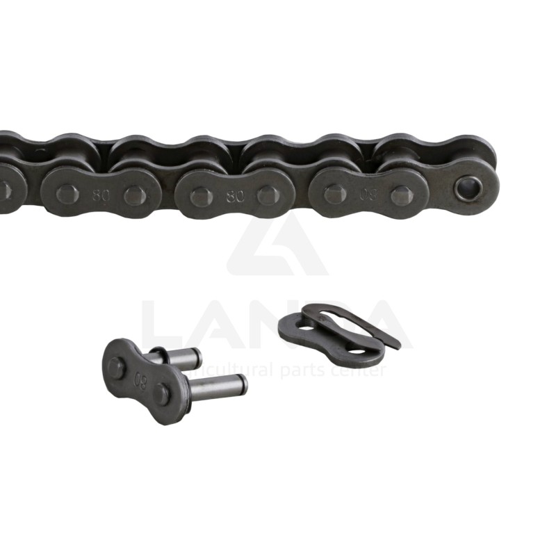 CHAINE A ROULEAUX ETANCHE ORING80 (Le metre / Cdt 5m)