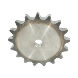 PLATE WHEEL TRAITED 17 TOOTH (FOR ASA60 CHAIN)