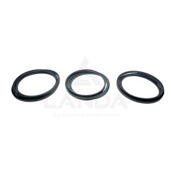SET OF 3 SMOOTH V-BELTS
