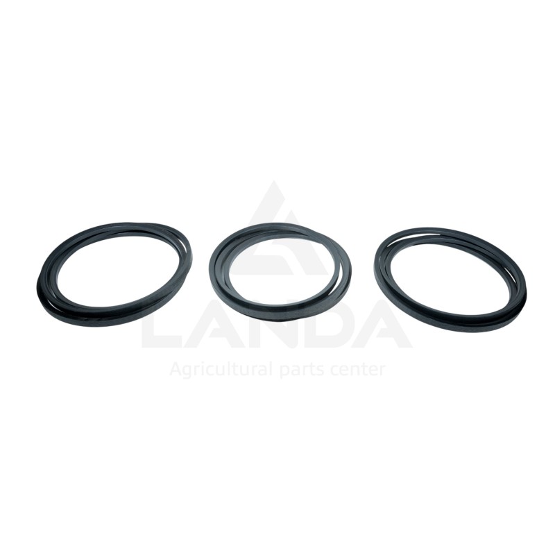 SET OF 3 SMOOTH V-BELTS