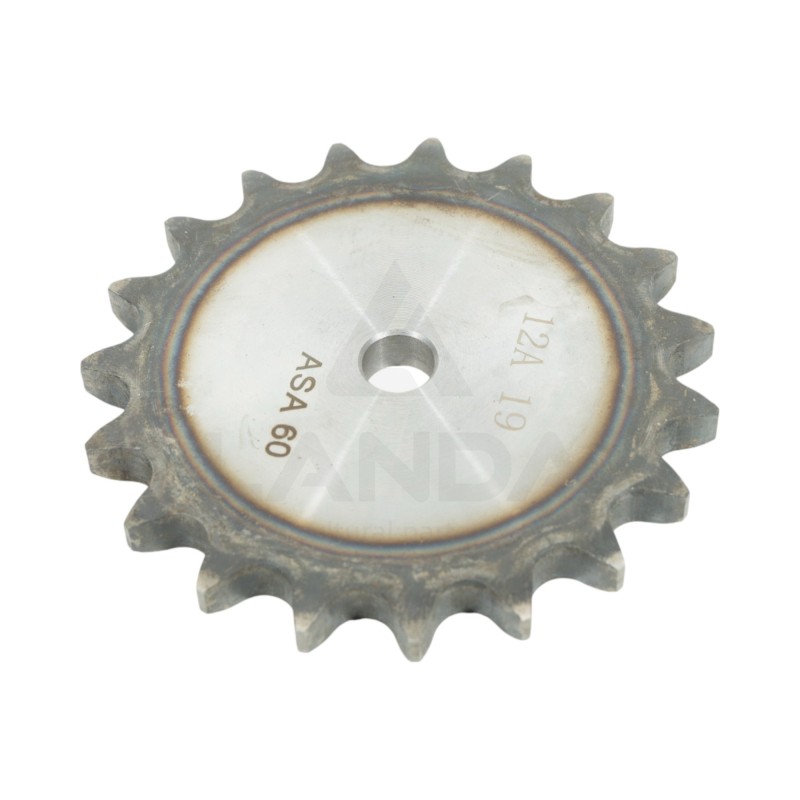 PLATE WHEEL TRAITED 19 TOOTH (FOR ASA60 CHAIN)
