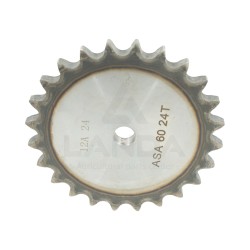 PLATE WHEEL TRAITED 24 TOOTH (FOR ASA60 CHAIN)