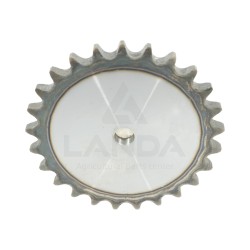 PLATE WHEEL TRAITED 25 TOOTH (FOR ASA60 CHAIN)