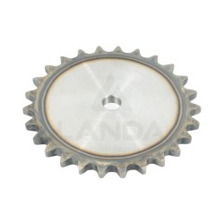 PLATE WHEEL TRAITED 28 TOOTH (FOR ASA60 CHAIN)