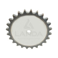 PLATE WHEEL TRAITED 24 TOOTH (FOR ASA80 CHAIN)