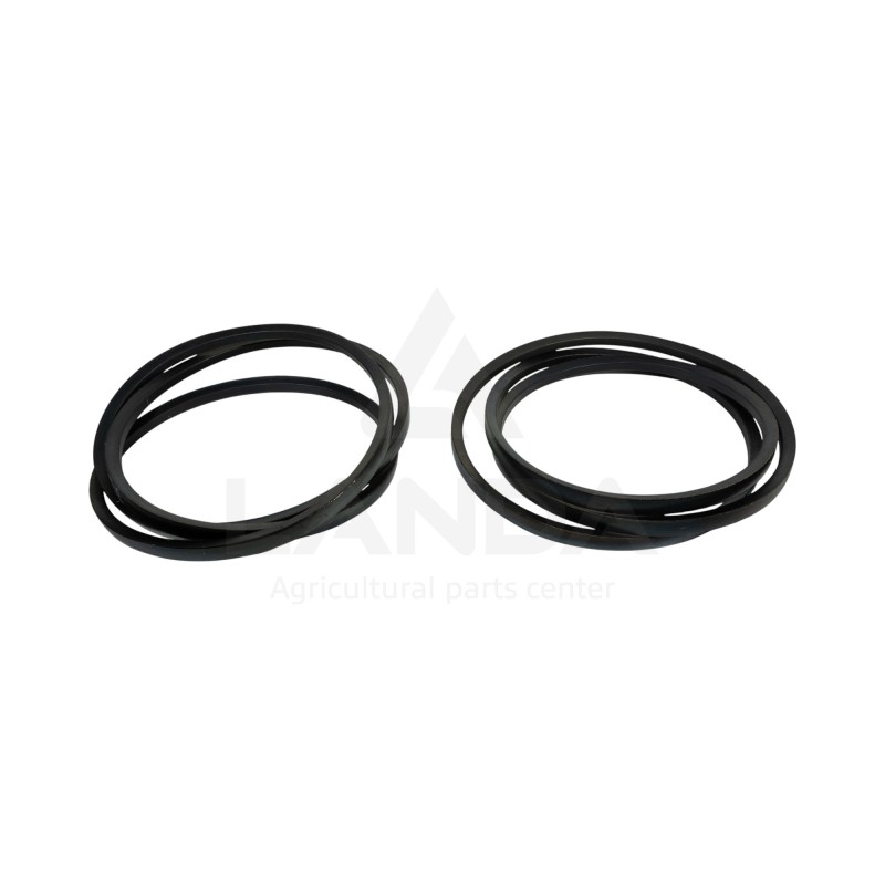 SET OF 2 SMOOTH V-BELTS