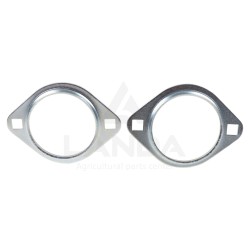 JEU 2 FLANGETTES OVALES (Sans GRAISSAGE) PFL.207