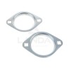 SET OF 2 OVAL FLANGE BEARING HOUSINGS (WITH GREASE NIPPLE)