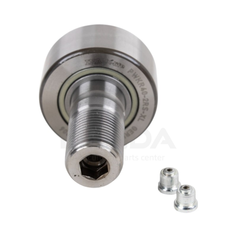 CAM FOLLOWER ON THREADED AXLE