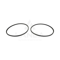 JUEGO DE 2 CORREAS TRAPEZOIDALES DENTADAS