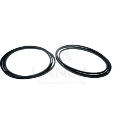 SET OF 2 SMOOTH V-BELTS