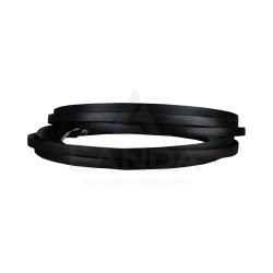 JEU 2 COURROIES TRAPEZOIDALES LISSES