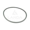 SERRATED VARIABLE SPEED BELT