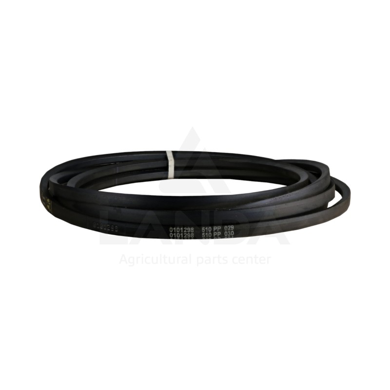 SET OF 2 SMOOTH V-BELTS