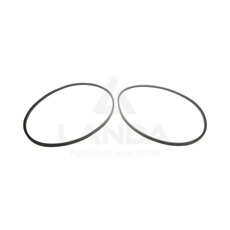 SET OF 2 SMOOTH V-BELTS