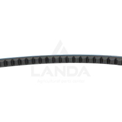 JEU 4 COURROIES TRAPEZOIDALES CRANTEES