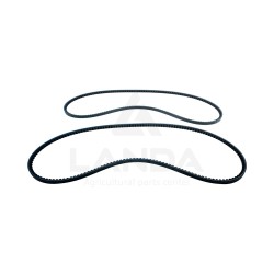 SET OF 2 SERRATED V-BELTS