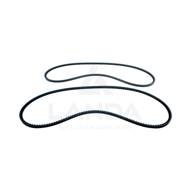 SET OF 2 SERRATED V-BELTS