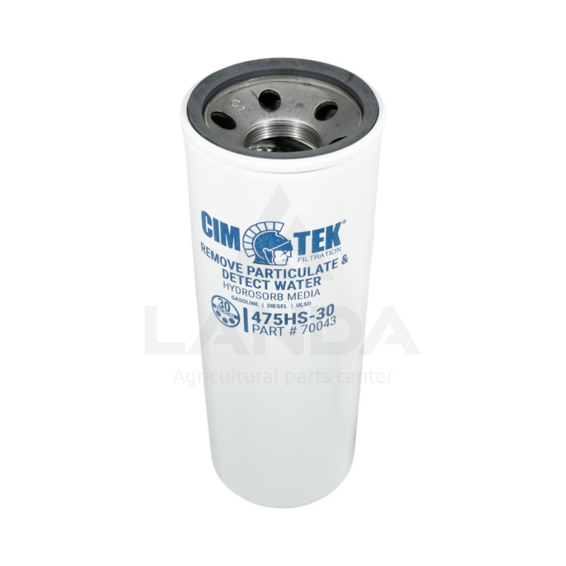 FUEL TANK DECANTER FILTER 30 MICRONS 120L/Mn
