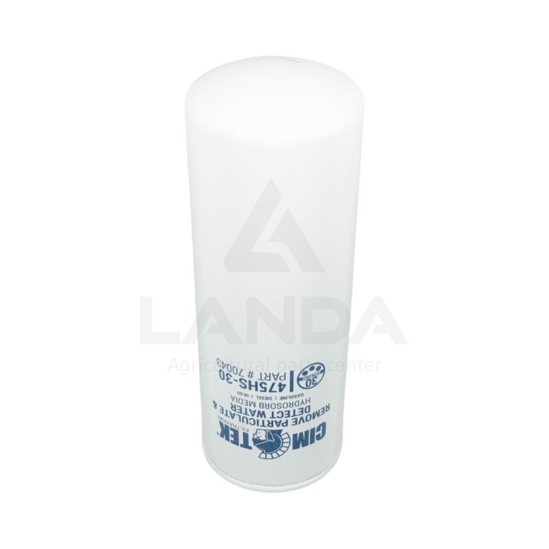 FUEL TANK DECANTER FILTER 30 MICRONS 120L/Mn