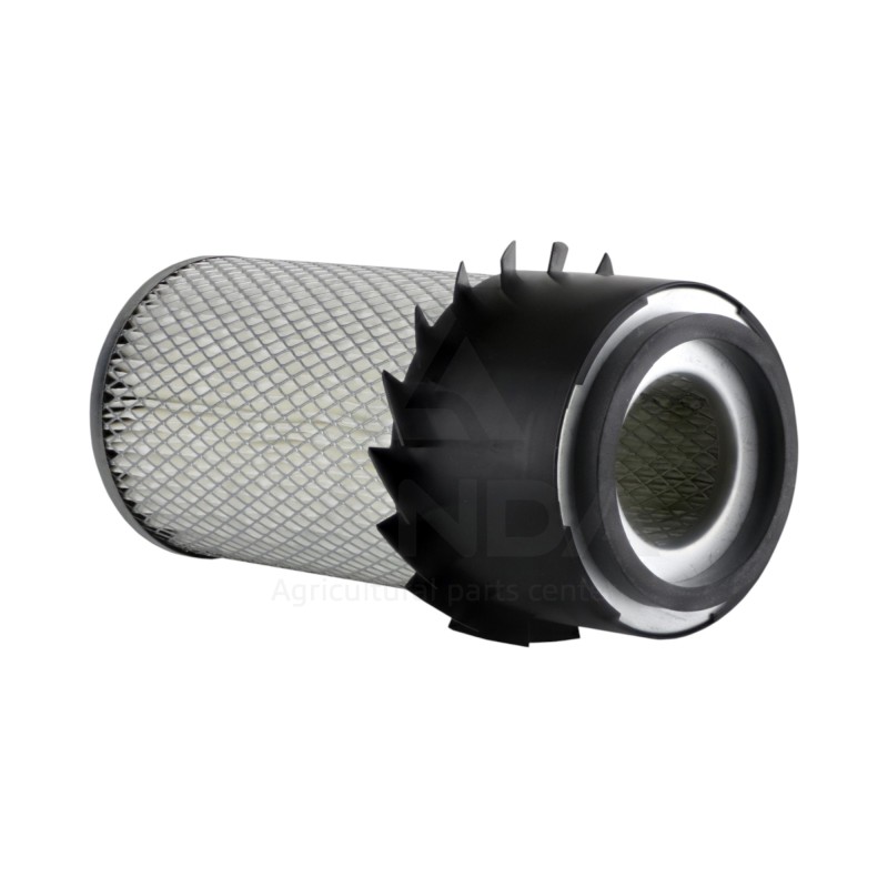 OUTER AIR FILTER WITH FINS