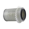 OUTER AIR FILTER WITH FINS