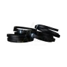 JEU 4 COURROIES TRAPEZOIDALES LISSES