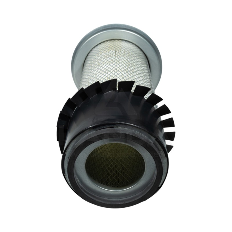 OUTER AIR FILTER WITH FINS AND TOP