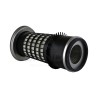 OUTER AIR FILTER WITH FINS AND TOP