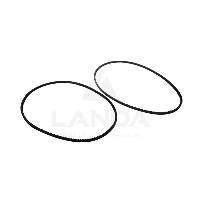 SET OF 2 SERRATED V-BELTS