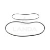 JUEGO DE 2 CORREAS TRAPEZOIDALES DENTADAS