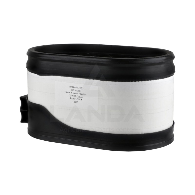 FILTRE A AIR PRINCIPALE Ovale