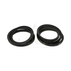 SET OF 2 SMOOTH V-BELTS