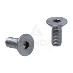 SOCKET FLAT HEAD CAP BOLT M10X25 STAINLESS STEEL