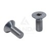 SOCKET FLAT HEAD CAP BOLT M10X25 STAINLESS STEEL