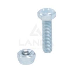 BOULON TETE HEXAGONALE (M8x30 - Ecrou nylstop)
