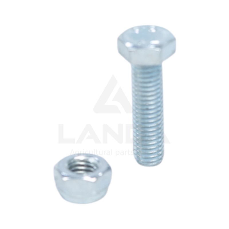 BOULON TETE HEXAGONALE (M8x30 - Ecrou nylstop)