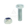 TORNILLO CABEZA HEXAGONAL (M12x35- Tuerca Nylstop)