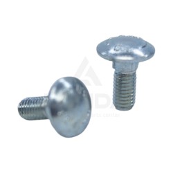 VIS TETE BOMBEE COLLET CARRE (M8X20)