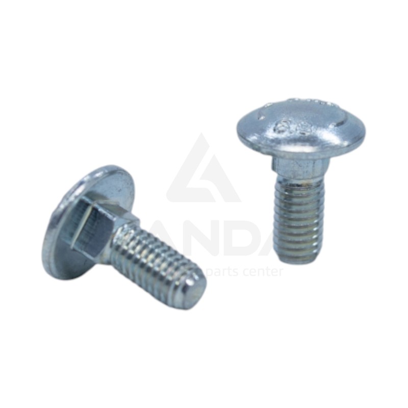 VIS TETE BOMBEE COLLET CARRE (M8X20)